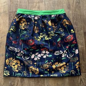 Anthropologie Madchen Garden of the Spectrum Skirt Size 10